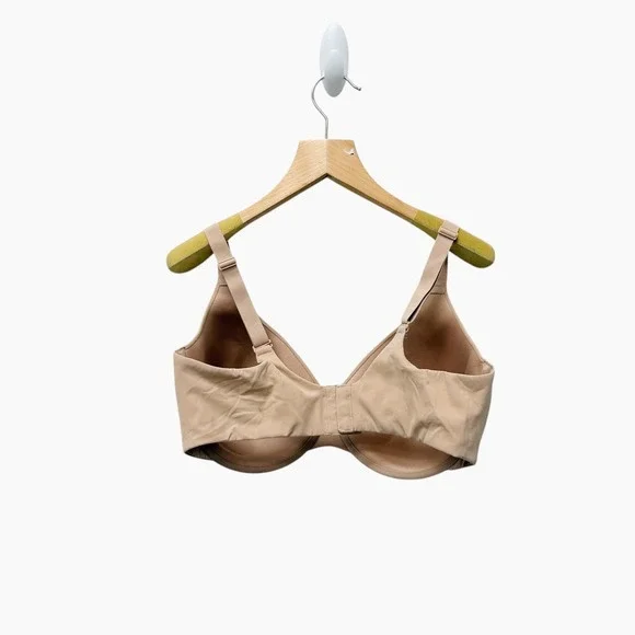 SKIMS‎ T-Shirt Bra Nude Underwire Coverage Adjustable Straps Size 40DD - Picture 4 of 5